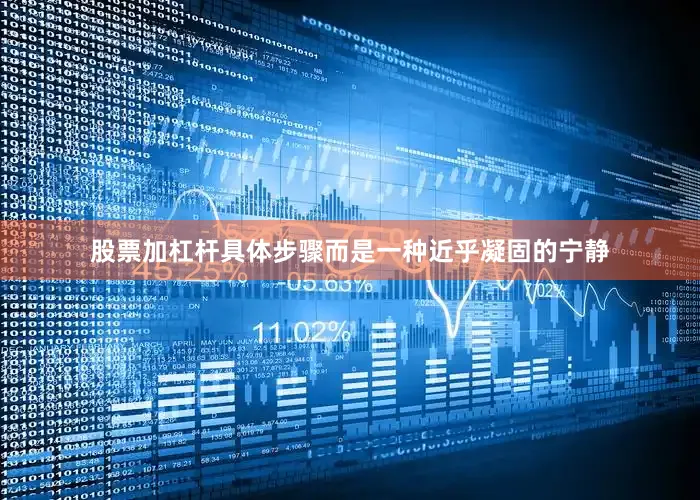 股票加杠杆具体步骤而是一种近乎凝固的宁静